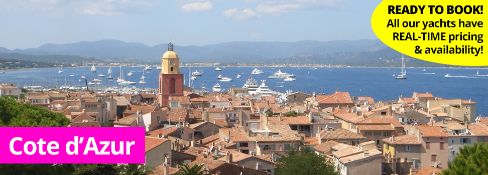 Yacht and Catamaran Charter in Cote d'Azur